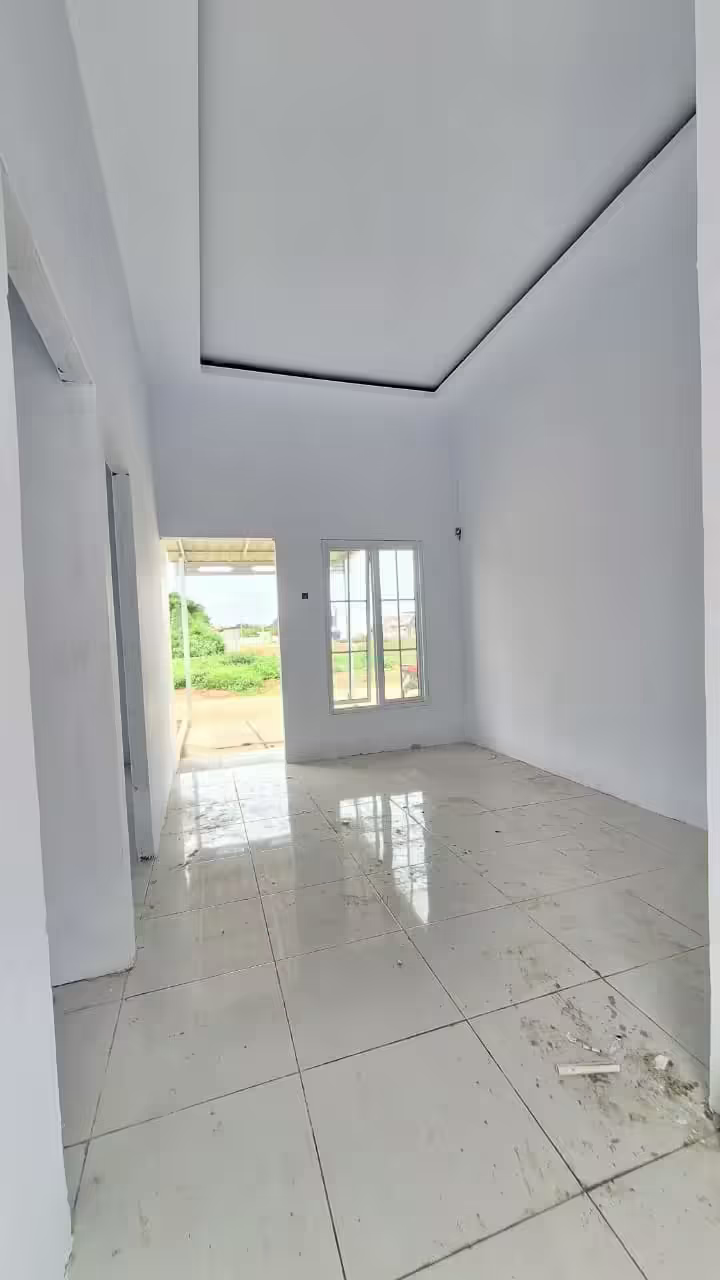 Ruang Tamu Drop Ceiling Mewah
